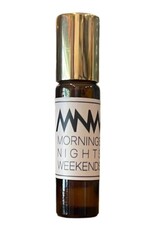 Mornings Nights Weekends Amber Oil Roller