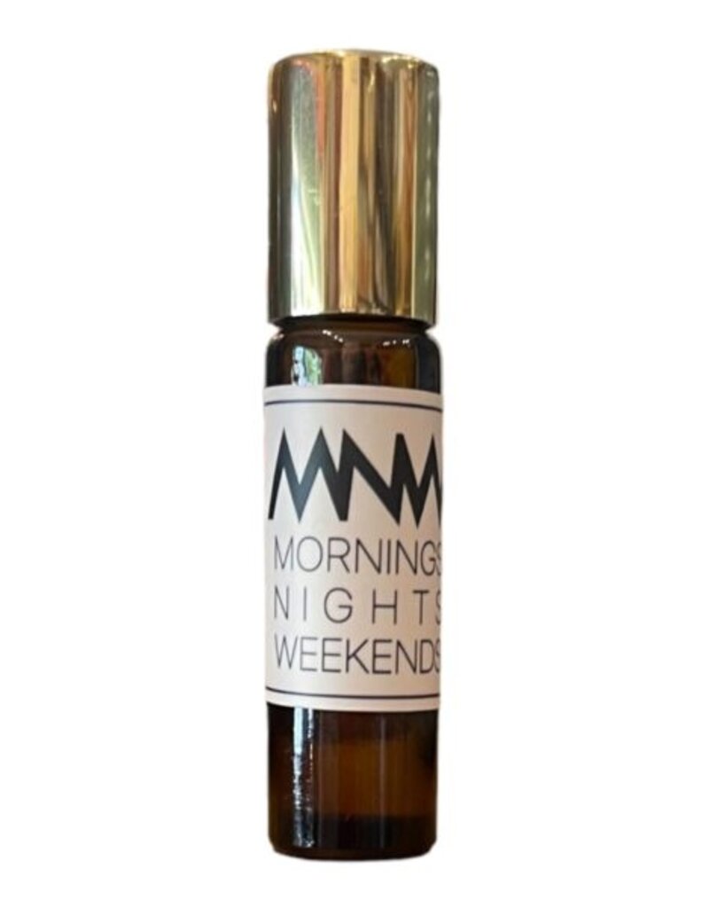Mornings Nights Weekends Amber Oil Roller