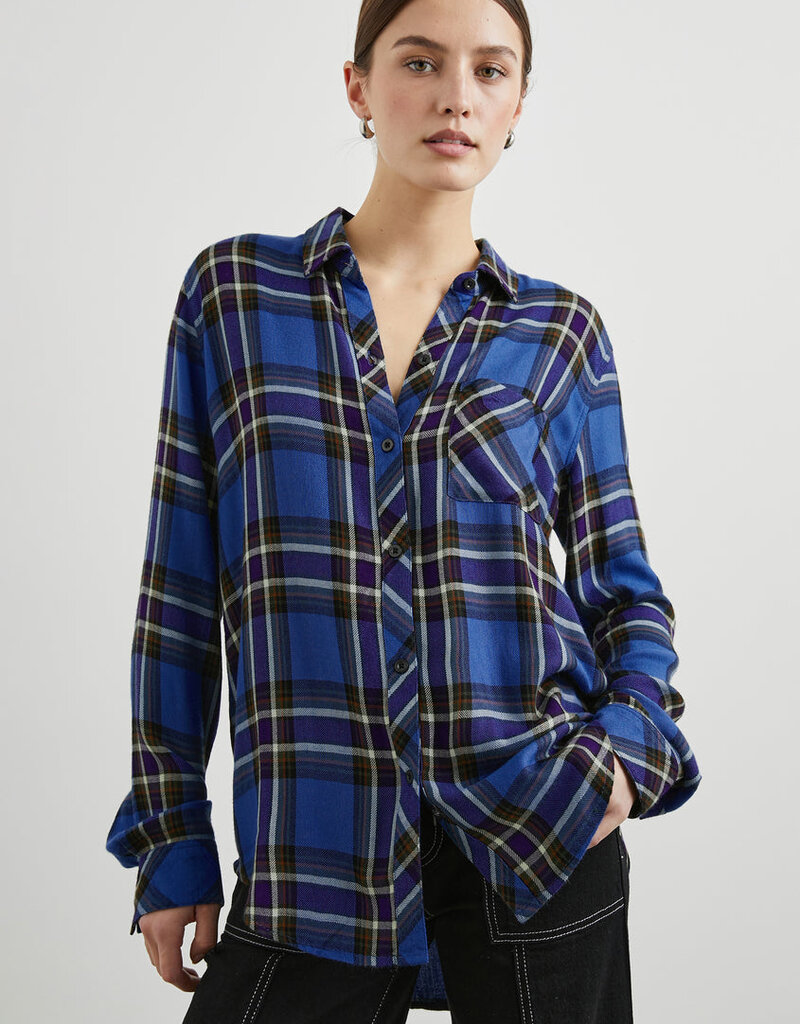 Rails Hunter Shirt - Sapphire Indigo