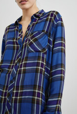 Rails Hunter Shirt - Sapphire Indigo