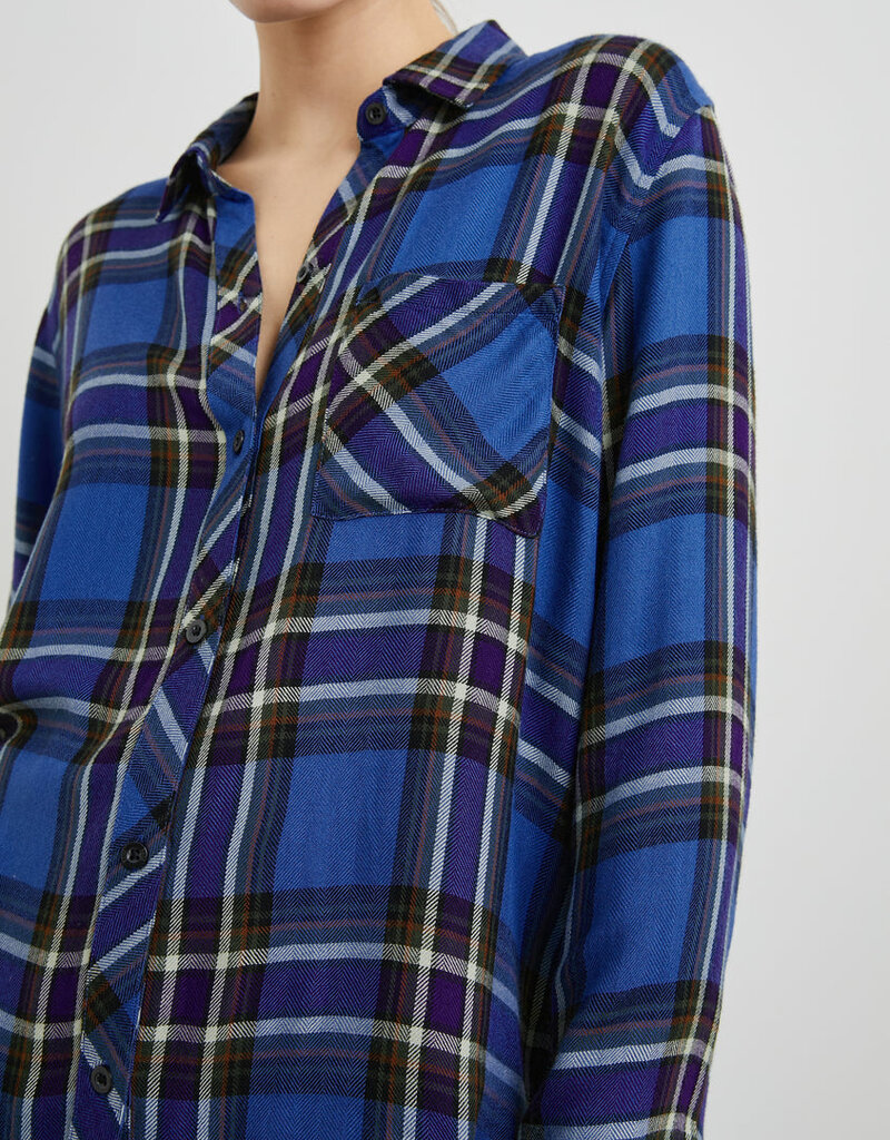 Rails Hunter Shirt - Sapphire Indigo
