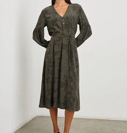 Rails Fabian Dress - Olive Pebble