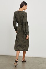 Rails Fabian Dress - Olive Pebble