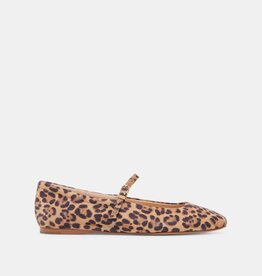 Dolce Vita Reyes Ballet Flat - Dark Leopard Suede