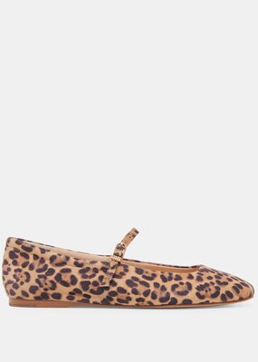 Dolce Vita Reyes Ballet Flat - Dark Leopard Suede