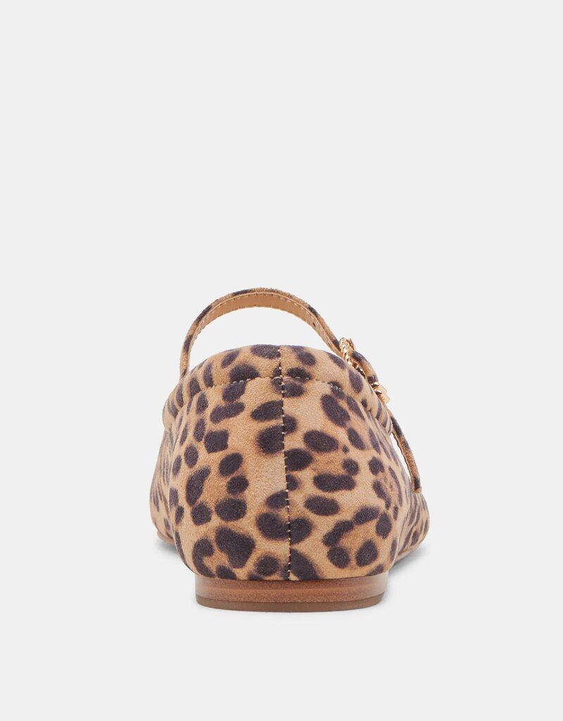 Dolce Vita Reyes Ballet Flat - Dark Leopard Suede