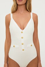 Beach Riot Eloise One Piece - I Do Ivory