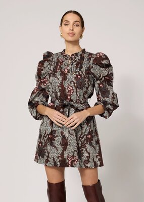 Cleobella Ivana Mini Dress - Castello Print