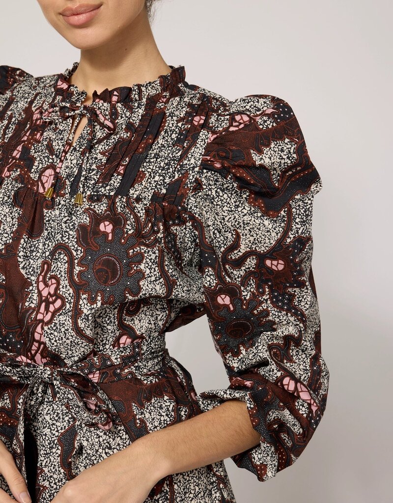 Cleobella Ivana Mini Dress - Castello Print