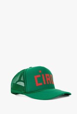 Clare V. Ciao Trucker - Green/Poppy