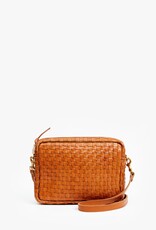 Clare V. Midi Sac - Natural Woven Checker