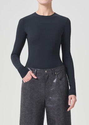 AGOLDE Aura Bodysuit - Potion