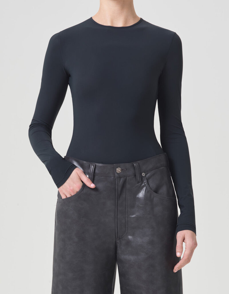 AGOLDE Aura Bodysuit - Potion