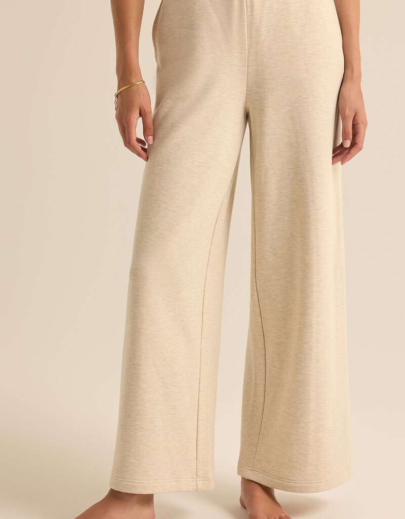 Z Supply Homebody Pant - Light Oatmeal Heather