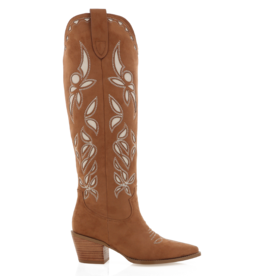 Billini Della Boot - Dark Tan Suede