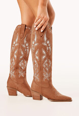 Billini Della Boot - Dark Tan Suede