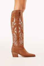 Billini Della Boot - Dark Tan Suede
