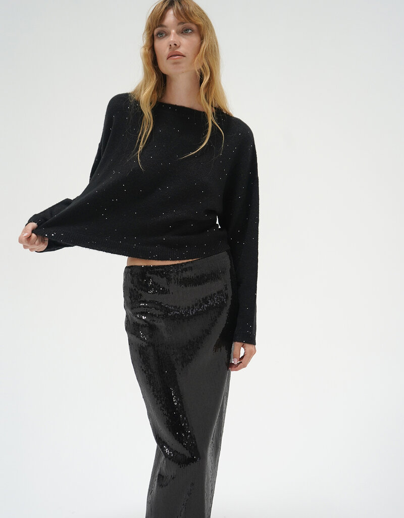 LNA Sheye Sparkle Sweater