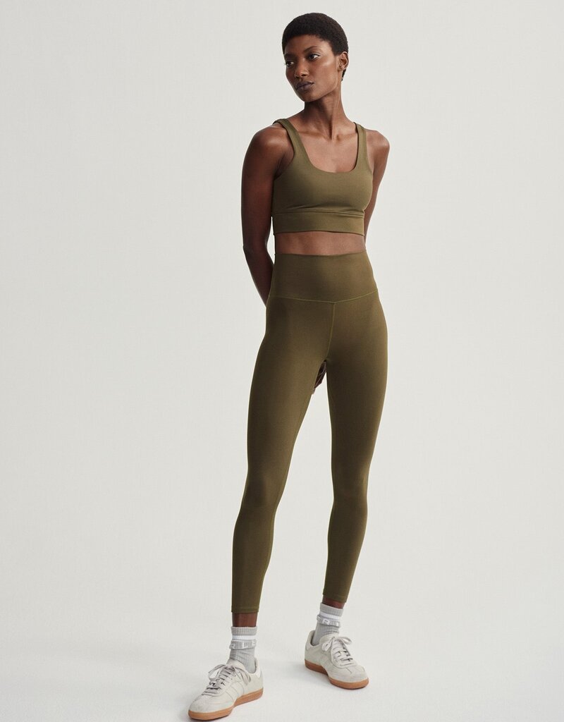 Varley FreeSoft High Rise Legging 25" - Dark Olive