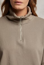 perfectwhitetee Maren Half-Zip Sweatshirt