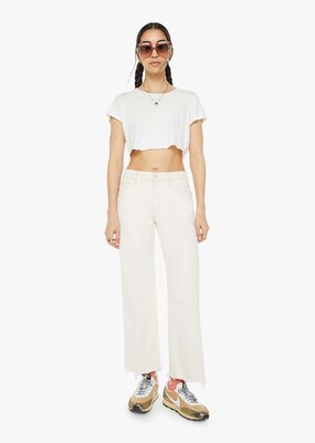 Mother Mid Rise Maven Ankle Fray - Act Natural