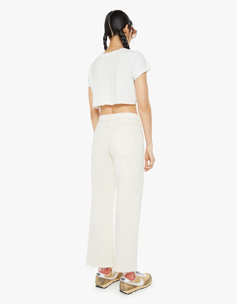 Mother Mid Rise Maven Ankle Fray - Act Natural