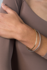 Jenny Bird Dane Bangle Set - 2pk Two-Tone 6"