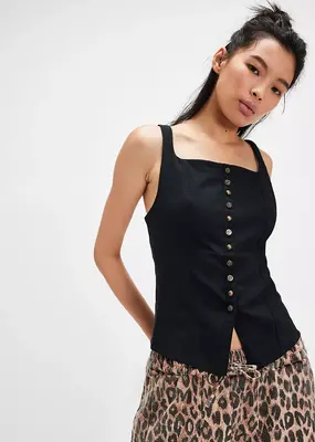 Free People A Moment in Time Vest