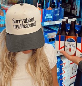 Kenz Kustomz Sorry About My Husband Vintage Hat