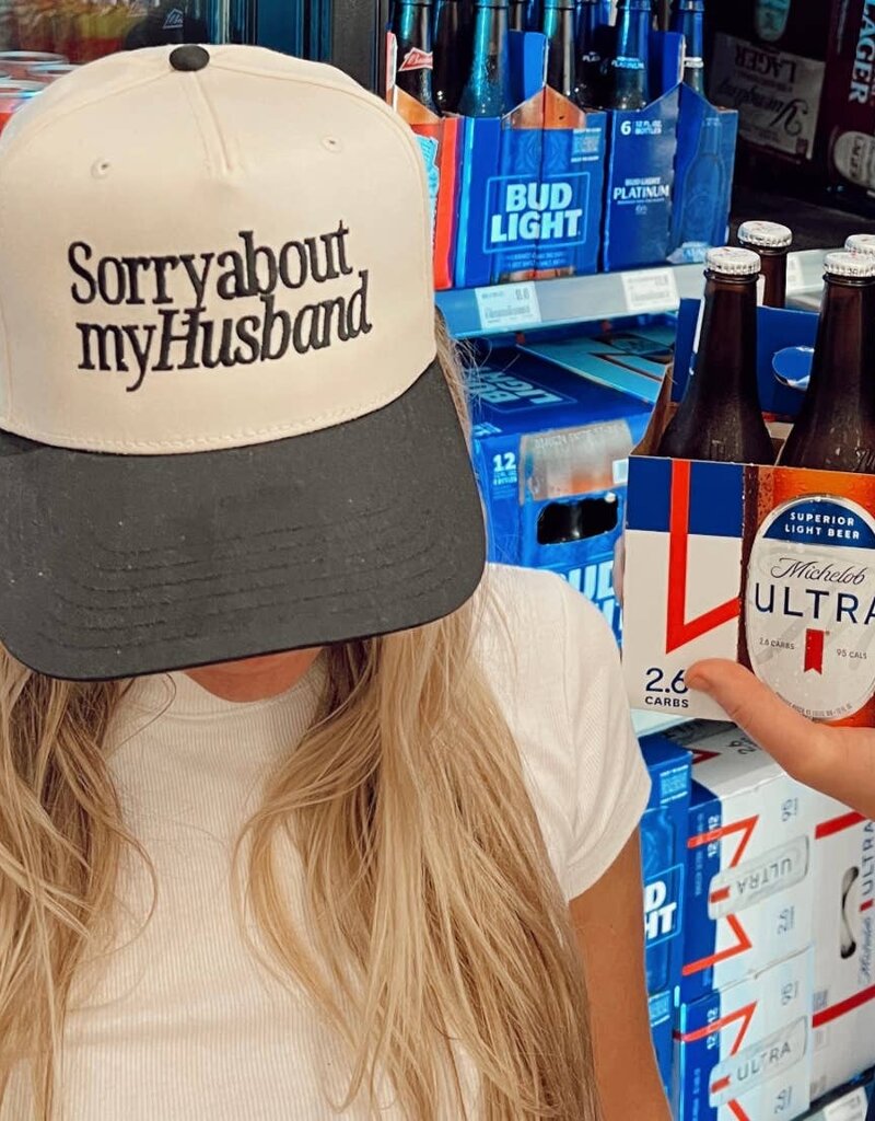 Kenz Kustomz Sorry About My Husband Vintage Hat