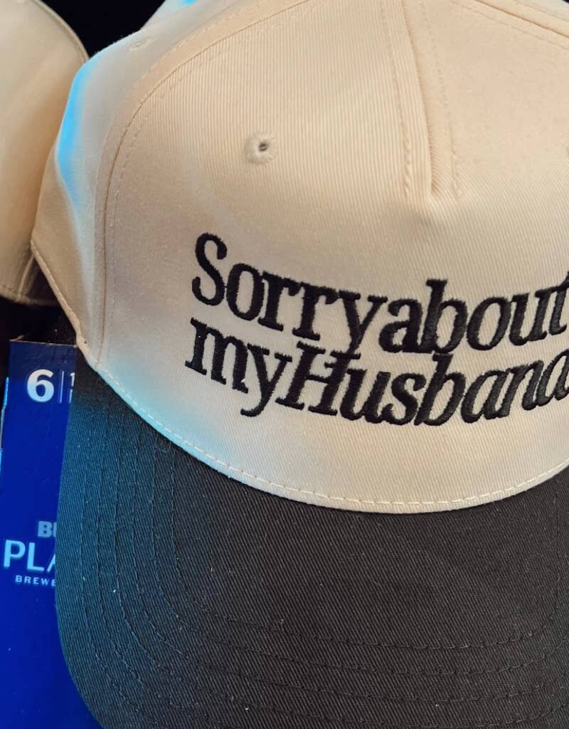 Kenz Kustomz Sorry About My Husband Vintage Hat