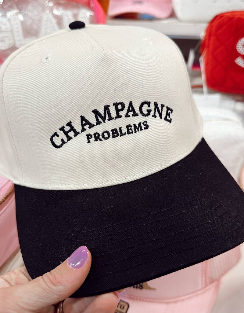 Kenz Kustomz Champagne Problems Vintage Hat