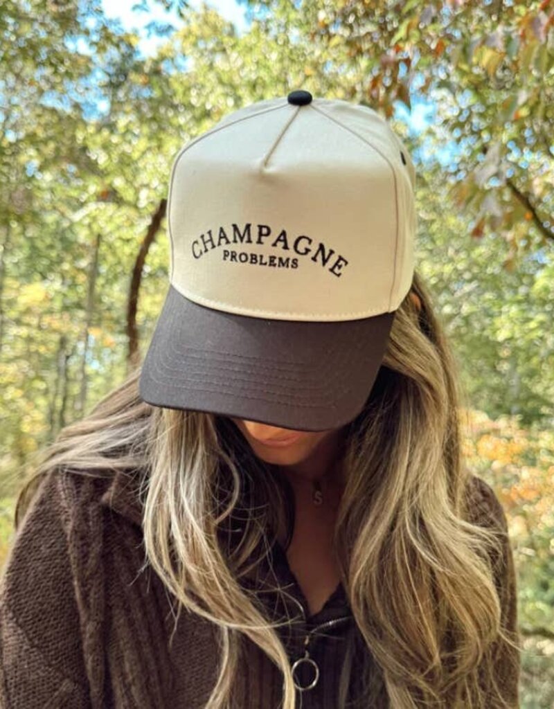 Kenz Kustomz Champagne Problems Vintage Hat