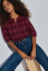 Nation May Flannel Top