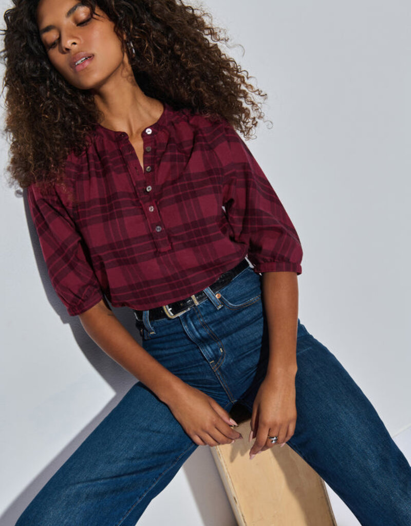 Nation May Flannel Top