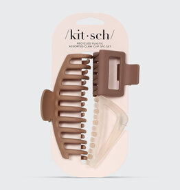 Kitsch Neutral Assorted Claw Clip - Set of 3