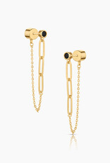 Thatch Juni Black Earrings