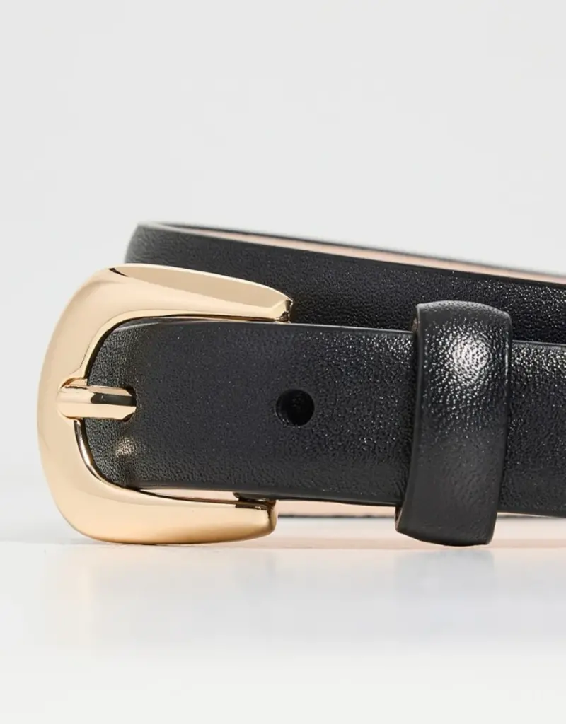 B-Low the Belt Kennedy Mini Belt - Black/Gold