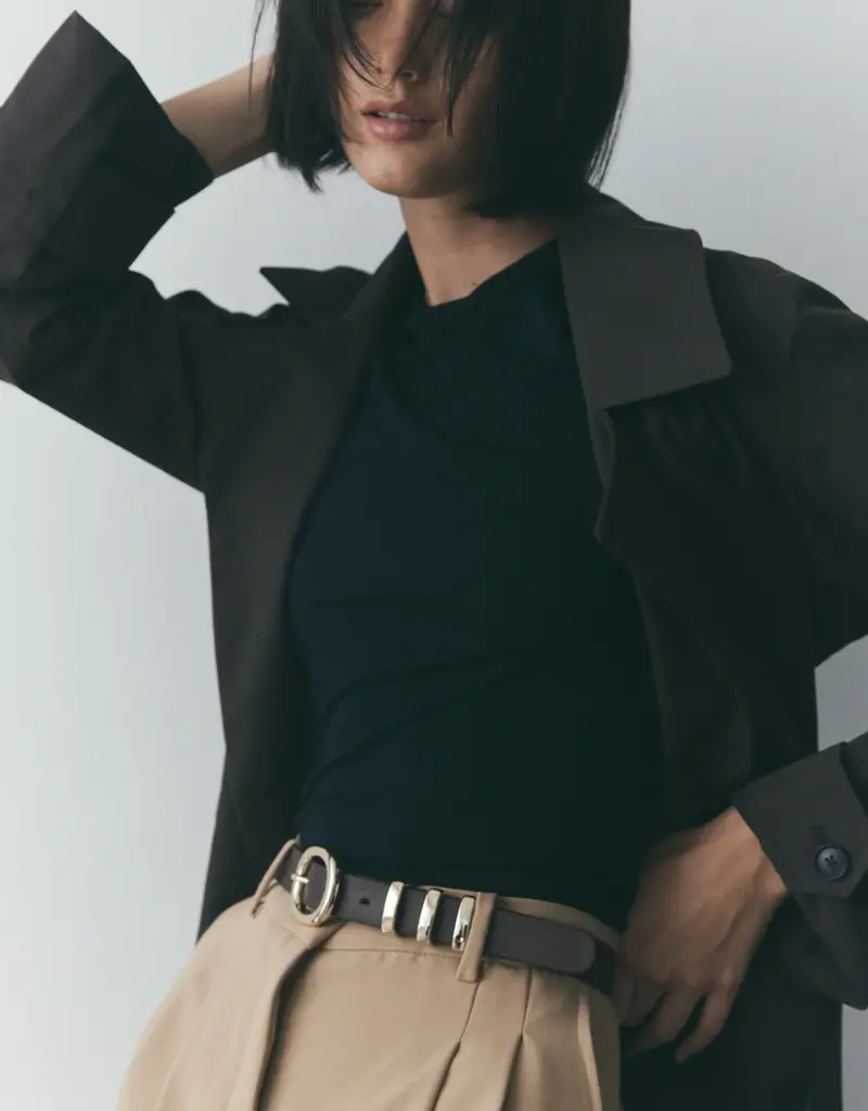 B-Low the Belt Bennett Belt - Black/Gold