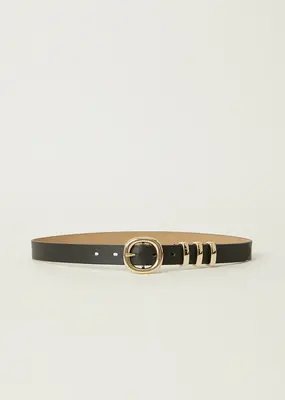B-Low the Belt Bennett Belt - Black/Gold