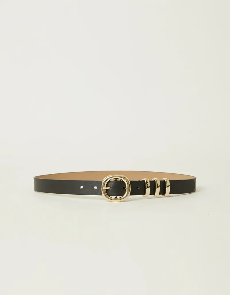 B-Low the Belt Bennett Belt - Black/Gold