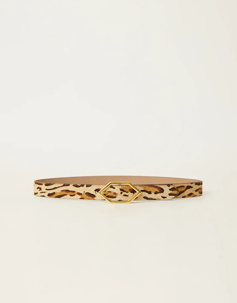 B-Low the Belt Rory Belt - Leopard Calf-Hair