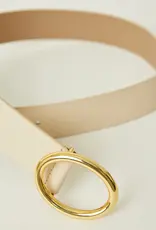 B-Low the Belt Olivia Belt - Beige/Gold