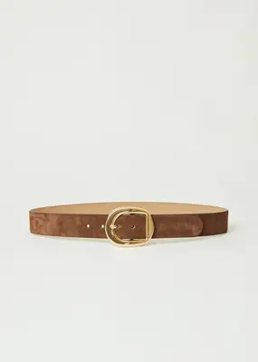 B-Low the Belt Greyson Belt - Chocolate Suede