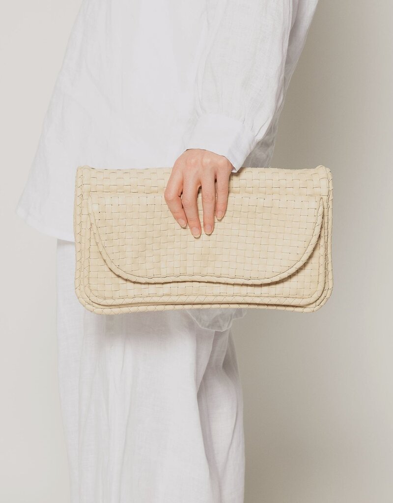 Cleobella Clarisse Woven Clutch