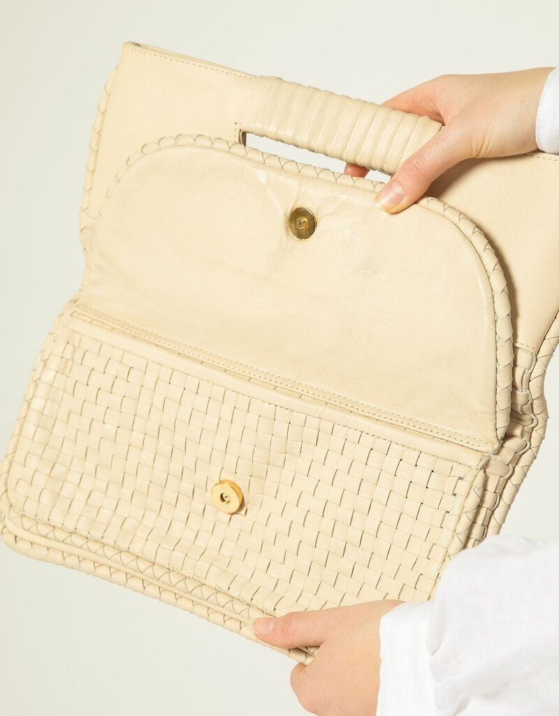Cleobella Clarisse Woven Clutch