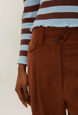 Farm Rio Striped Knit Blouse