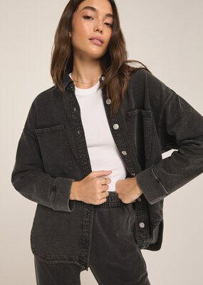 Z Supply All Day Knit Denim Jacket