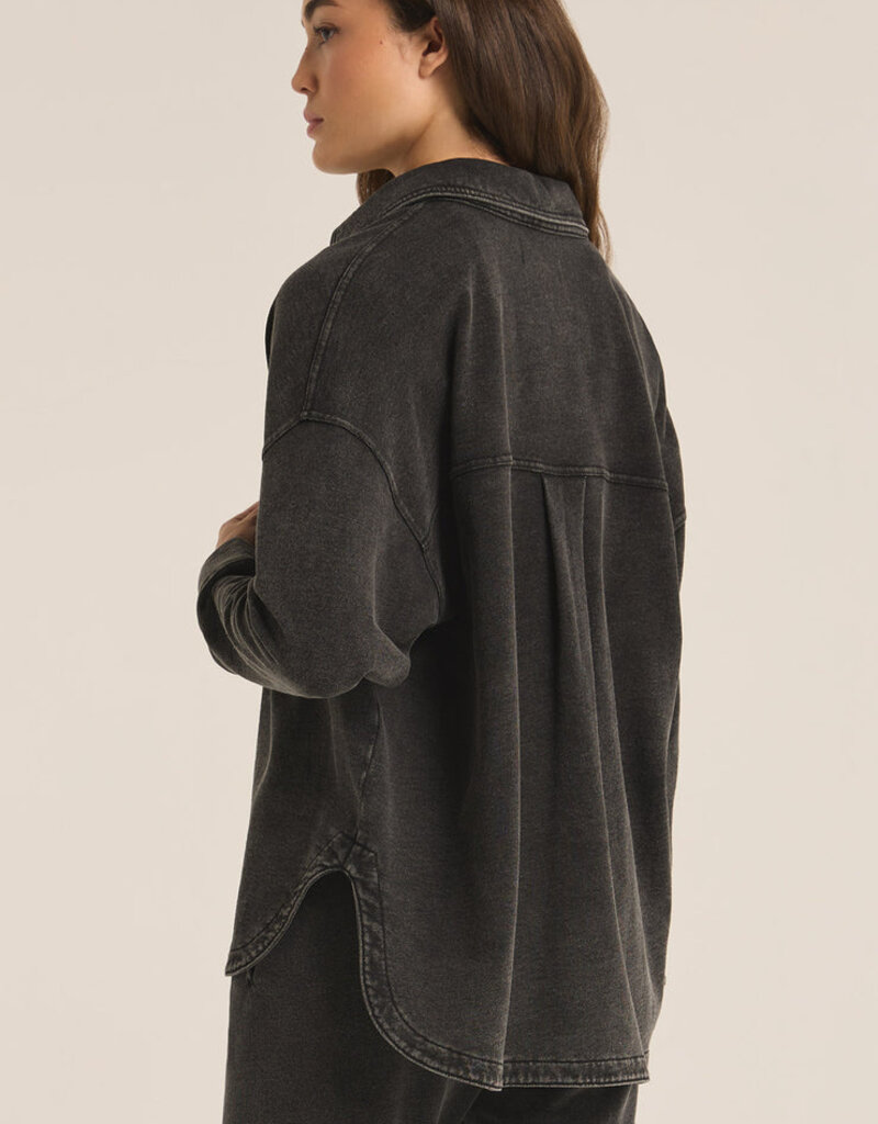 Z Supply All Day Knit Denim Jacket