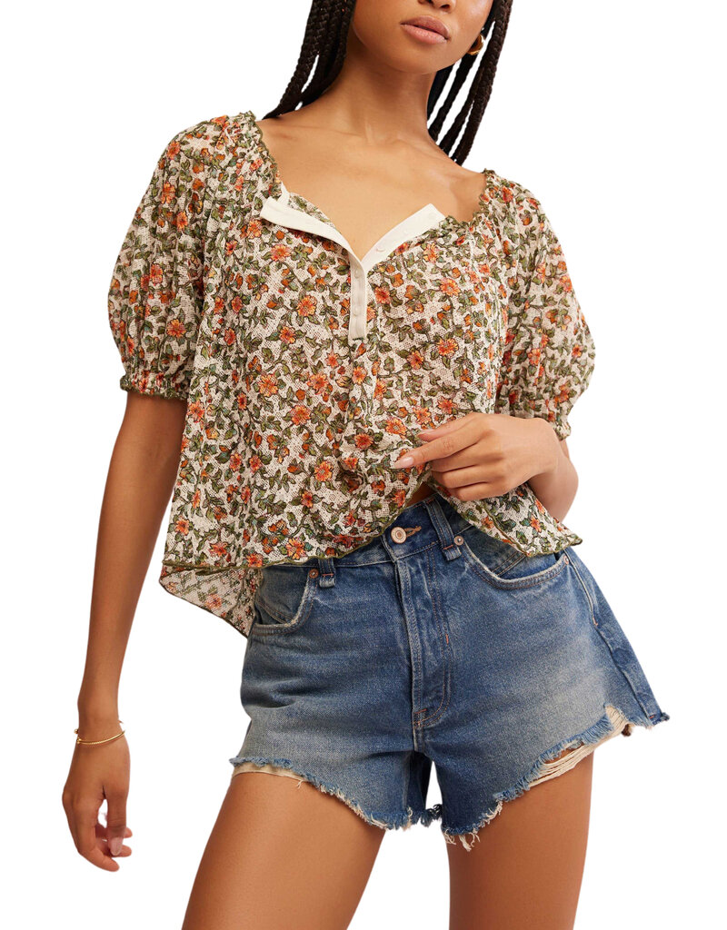 Free People Astra Peasant Top